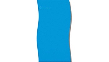 Solid Blue 10'X14' Oval Standard Gauge Overlap Style Liner NL241-20 | LI101420