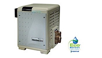 Pentair MasterTemp Low NOx Heater - Electronic Ignition - HD Cupro Nickel - Natural Gas - 400K BTU ASME - 461021