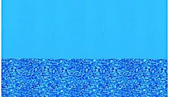 Blue Swirl 24' Round Standard Gauge Overlap Style Liner NL286-20 | LI2448SB