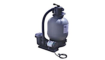 Waterway Blue Star 19" Sand Filter System with 1.5 HP Single Speed Pump and 6' NEMA Cord | BS5205320-6S