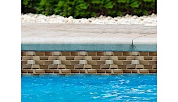 Fujiwa Tile Glasstel Mosaic Series 7/8" x 1-7/8" | Amber | Glasstel-12