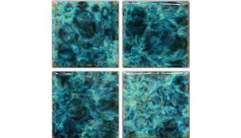 Fujiwa Tile Veniz 3x3 Series | Ocean Blue | VENIZ-346