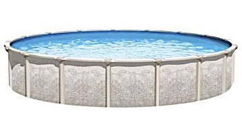 Magnus Hybrid 27' Round 54" Wall Pool with SS Service Panel Pool | Pool Only | PMAGELL-2754RSRSRSB11-TS