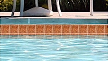 National Pool Tile Geosheen 6x6 Series | Rust | GEORUST