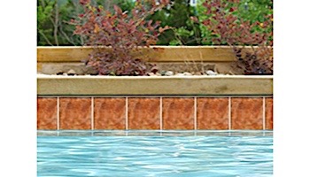 National Pool Tile Geosheen 6x6 Series | Rust | GEORUST