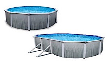 Martinique 15' Round Steel Wall Pool 52" Tall without Liner | NB2610