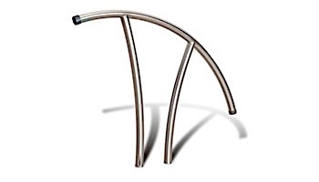 SR Smith Artisan Series Hand Rail Single | .065 Thickness 316L Stainless Steel 1.90_quot; OD Marine Grade | ART-1001S-MG