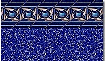 Pacific Diamond 10'x15' Oval | Standard Gauge Unibead 48" Tall | J-Hook Style Liner NL939822 | LI1015PDU