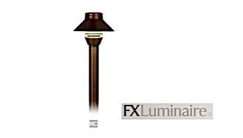 FX Luminaire HC Path Light | 1 LED | 12 Riser | Copper | HC1LED12RCU