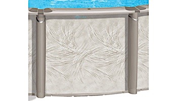 Azor 15' Round 54" Tall Pool with Skimmer | Pool Only | PAZO-1554RRRRRRI10