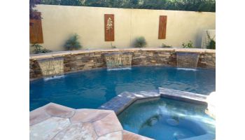 Natural Wonders 12" Waterfall Metal Faceplate | Brass | 25577-123-890
