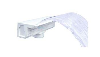Natural Wonders 24" Arch Waterfall with 6" Lip Back Port | White | 25577-260-600