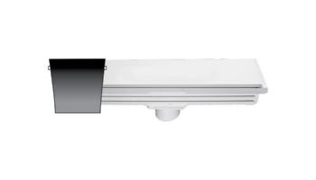Natural Wonders 18" Arch Waterfall with 6" Lip Bottom Port | White | 25576-190-600