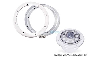 Brilliant Wonders LED Bubbler Light Vinyl/Fiberglass Kit | White | 25503-300-000