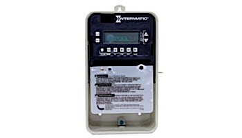 Intermatic PE103 Series 3-Circuit Electronic Pump Motor Controller with Seasonal Adjustment | Type 3R Metal Enclosure | PE103