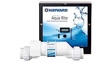 Hayward AquaRite Salt Generator Complete 25,000 Gallons | Power Center and Salt Cell Kit | W3AQR9