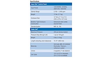 Hayward AquaRite 120 Salt Generator Complete 40,000 Gallons | Power Center and Salt Cell Kit 120V Plug-In | AQR15-120