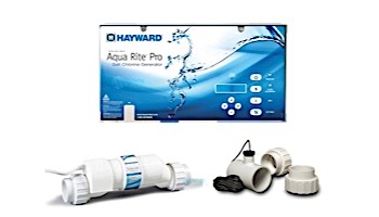 Hayward AquaRite Pro Salt Chlorine Generator 40,000 Gallons | Power Center and Salt Cell Kit | AQR15-PRO
