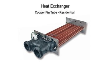 Raypak 106A Above Ground Pool & Spa Heater | Analog | Electronic Ignition | Natural Gas 105K BTU | P-M106A-AN-C 014797 P-R106A-AN-C 014779