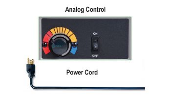 Raypak 106A Above Ground Pool & Spa Heater | Analog | Electronic Ignition | Natural Gas 105K BTU | P-M106A-AN-C 014797 P-R106A-AN-C 014779