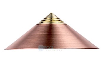 FX Luminaire QF LED Top Assembly Copper Finish Pathlight  | QFLEDTACU