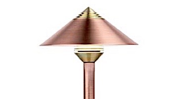 FX Luminaire QF LED Pathlight | Copper Finish | 24" Riser | QF-1LED-24R-CU KIT