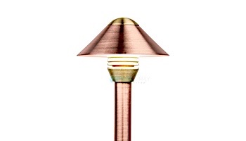 FX Luminaire SC 1 LED Path Light | Copper | 12" Riser | SC1LED12RCU KIT
