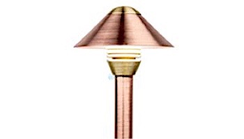 FX Luminaire SC LED Pathlight | Copper Finish | 12" Riser | SC-1LED-12R-CU KIT