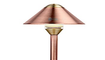 FX Luminaire CA 3 LED Path Light | Copper | 12" Riser | CA3LED12RCU KIT