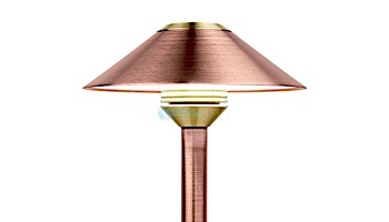 FX Luminaire CB 3 LED Path Light | Copper | 12" Riser | CB3LED12RCU KIT