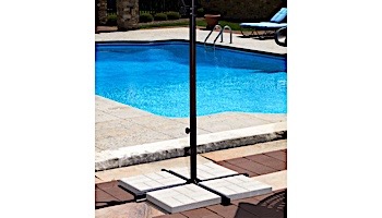 Santiago Cantilever Umbrella | 10ft Octagon | Stone Olefin | NU6400ST