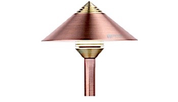 FX Luminaire QF 3 LED Pathlight | Copper Finish | 8" Riser | QF-3LED-8R-CU KIT