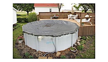 Arctic Armor Winter Cover | 12' x 24' Oval for Above Ground Pool | 20-Year Warranty | WC9821