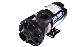 Waterway Hi Flo Spa Pump | Single Speed 1.0HP 115V 48-Frame Side Discharge | 3410410-10