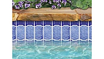 US Pool Tile Florence Series | Blueberry | FLO1001