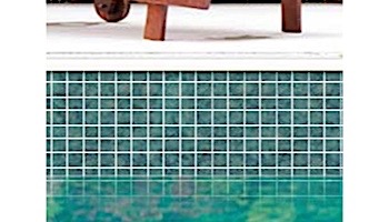 US Pool Tile Cloud 3x3 Series | Olive Blue | CLO331