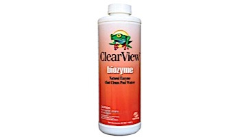 ClearView Biozyme Pool Water Cleaner | 32 oz | CVLBZQT12