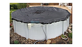Arctic Armor Rugged Mesh Winter Cover | 12' Round for Above Ground Pool | 8-Year Warranty | WC600