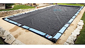 Arctic Armor Rugged Mesh Winter Cover | 12' x 20' Rectangle for Inground Pool | 8-Year Warranty | WC650