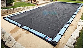 Arctic Armor Rugged Mesh Winter Cover | 12' x 20' Rectangle for Inground Pool | 8-Year Warranty | WC650