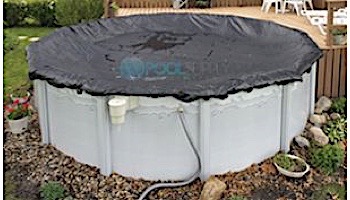 Arctic Armor Rugged Mesh Winter Cover | 18' x 34' Oval for Above Ground Pool | 8-Year Warranty | WC638