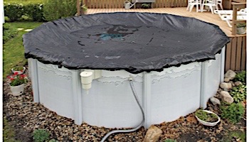 Arctic Armor Rugged Mesh Winter Cover | 30' Round for Above Ground Pool | 8-Year Warranty | WC612