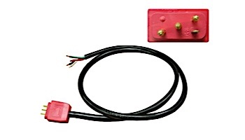 J & J MJJ Plug Pump Cord 2 Speed 14-4 48-Inch Red | 5-50-0212