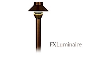 FX Luminaire HC 1LED Path Light 12inch Riser Nickel Plate | HC1LED12RANP