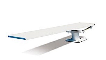 SR Smith Cantilever Jump Stand and Frontier III Board Complete | 6' Radiant White with White Tread | 68-209-5962