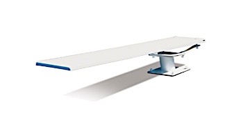 SR Smith Cantilever Jump Stand and Frontier III Board Complete | 6' Pebble with Clear Tread | 68-210-59623