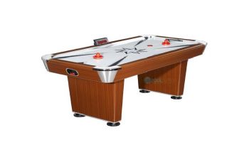 Hathaway Midtown 6-Foot Air Hockey Table with Electronic Scoring, High-Powered Blower and Cherry Wood -Tone | NG1037 BG1037