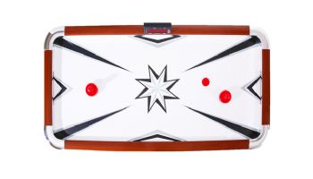 Hathaway Midtown 6-Foot Air Hockey Table with LED Scoring | Cherry Finish | NG1037 BG1037