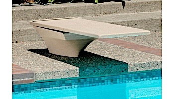 SR Smith Flyte-Deck II Stand and Fibre-Dive Board Complete | 6' Gray Granite with Clear Tread | 68-210-73624