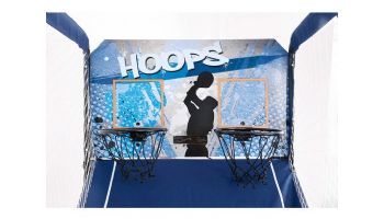 Hathaway Hoops 81-In Dual Basketball Arcade Game with LED Scoring | NG2237BL BG2237BL